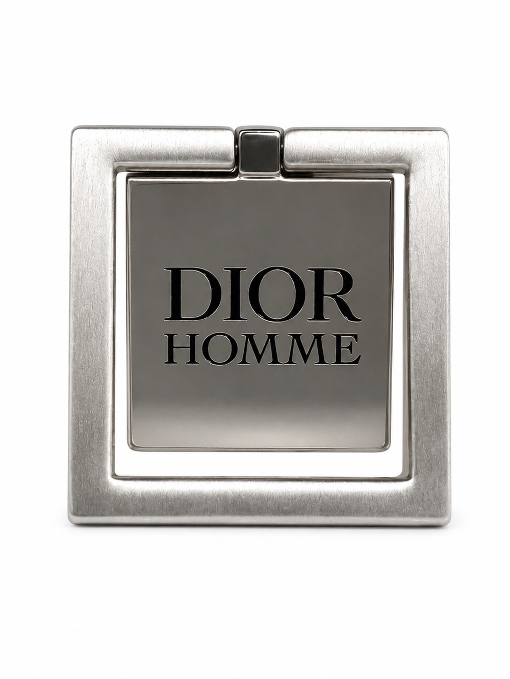 Dior Homme Silver Phone Ring Holder NIB Luxury Designer Tech Accessory - Picture 2 of 6